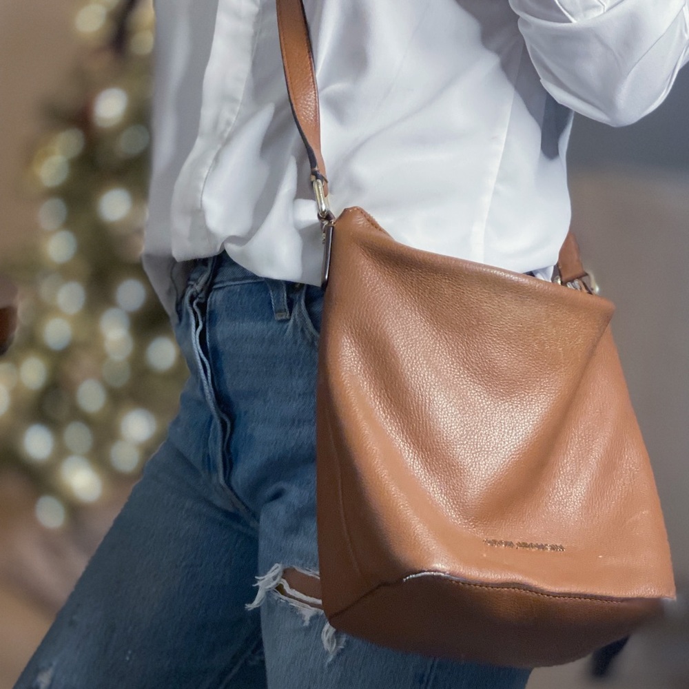 Brown Michael Kors Crossbody Purse